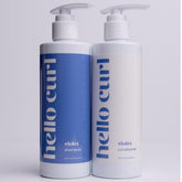 HELLO CURL Violet Shampoo + Conditioner Duo Pack