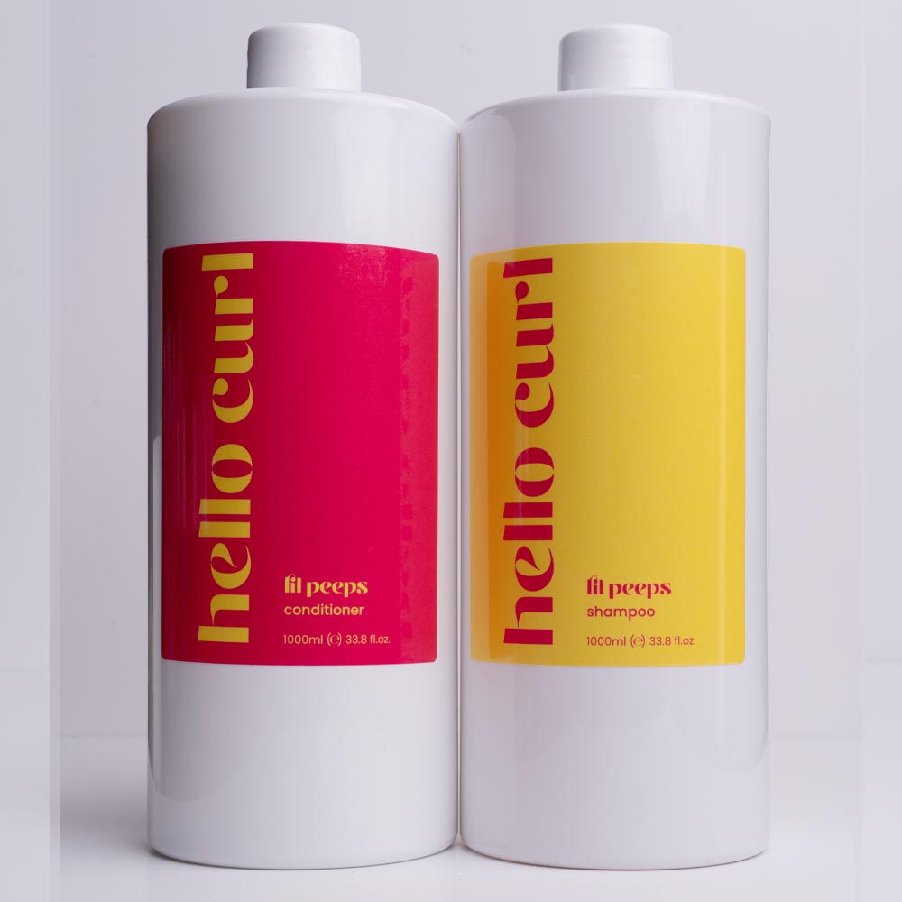 HELLO CURL lil peeps Shampoo + Conditioner DUO Pack